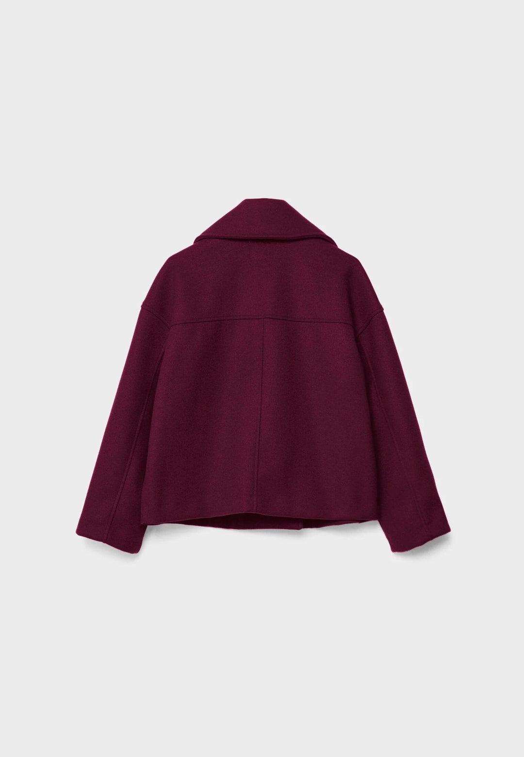 Drune | Cropped Doppelreiher Mantel Boxy Kurze Jacke