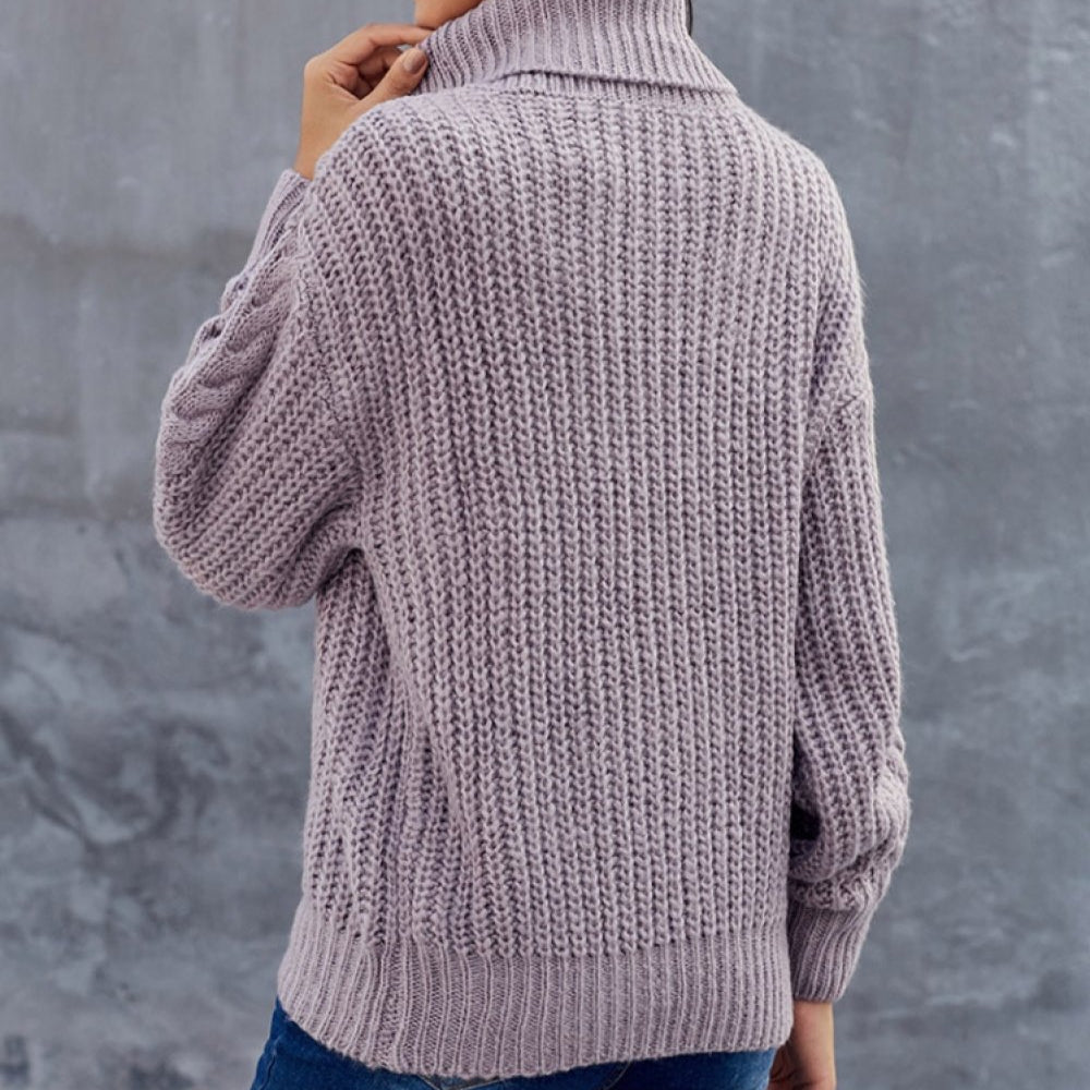 Drune | Winter Rollkragenpullover - Dicke Strickkomfort