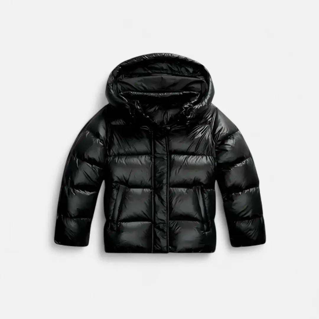 Drune | Kapuzen Slim Puffer Jacke