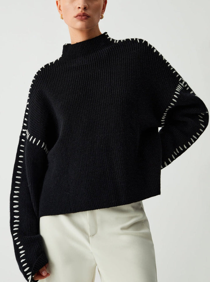 Drune | Damen Oversized Pullover - Lässiger Schnitt