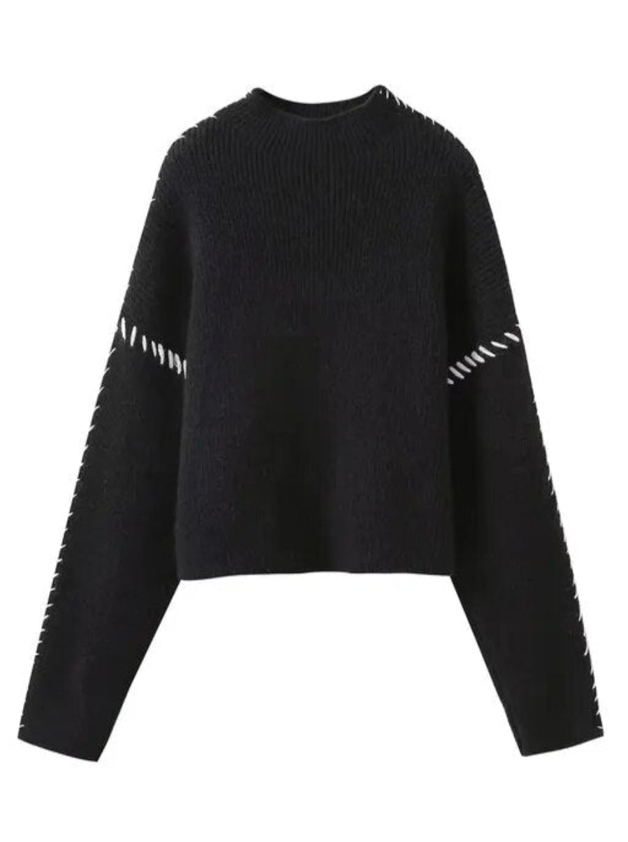 Drune | Damen Übergröße Pullover - Lässiger Schnitt