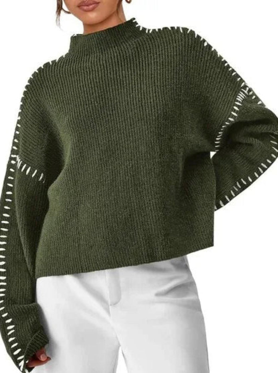 Drune | Damen Übergröße Pullover - Lässiger Schnitt