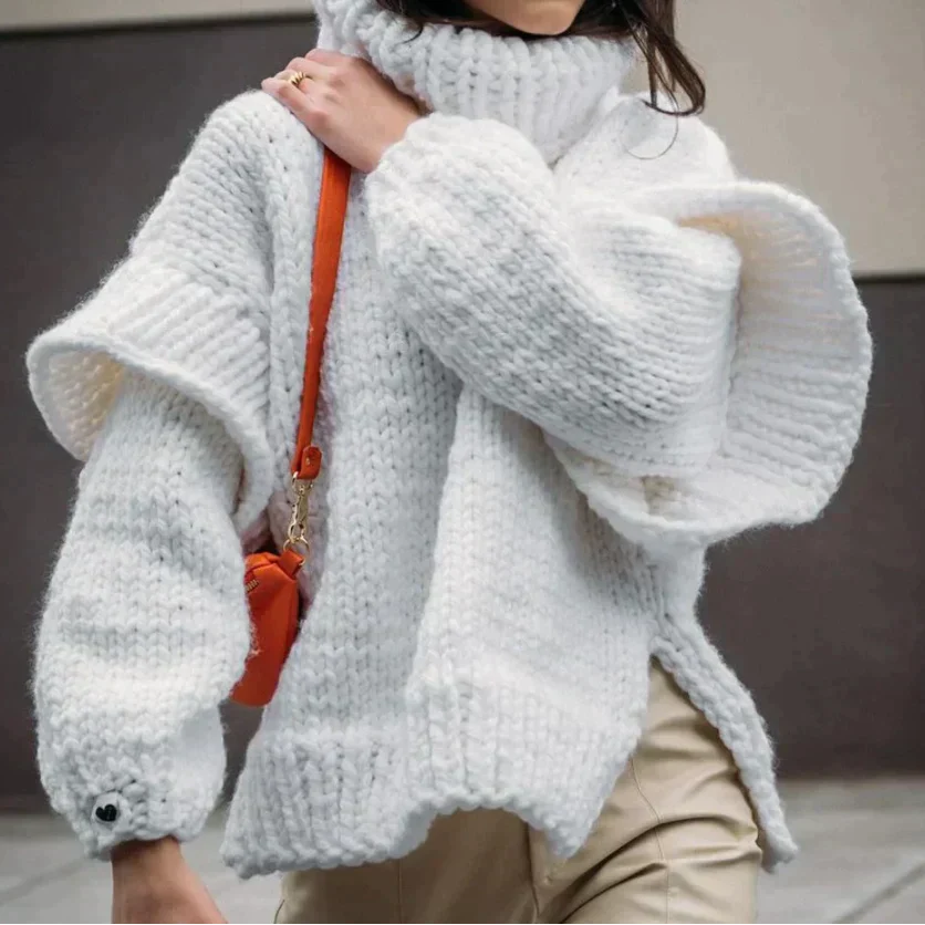Drune | Oversized Rollkragenpullover - Bequemer Winterlook