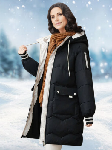 Drune | Damen Winterparka - Lange Länge, Mit Kapuze
