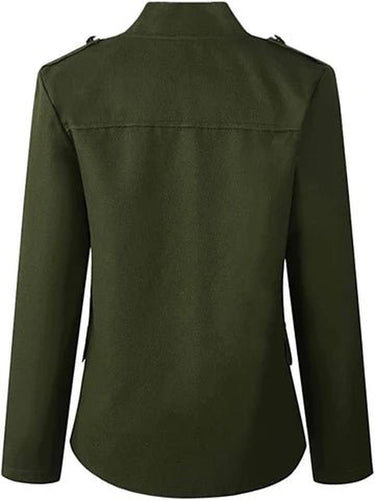 Drune | Damenblazer mit Stehkragen und Knopfverschluss