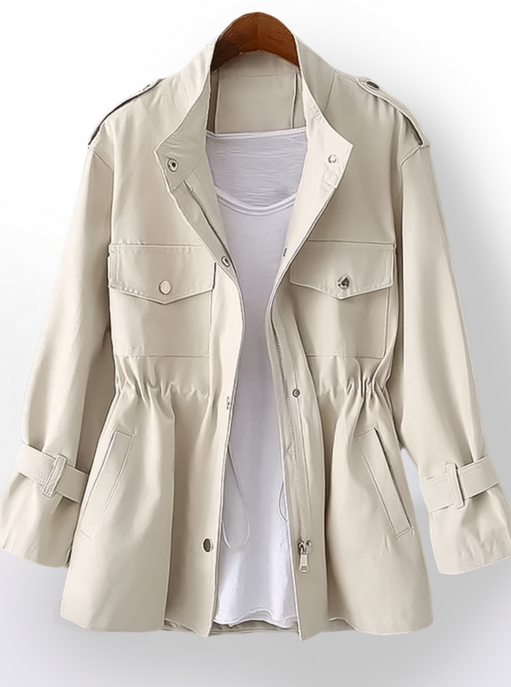 Drune | Damen Cargo Trenchcoat Für Den Herbst Stylisch und Funktional