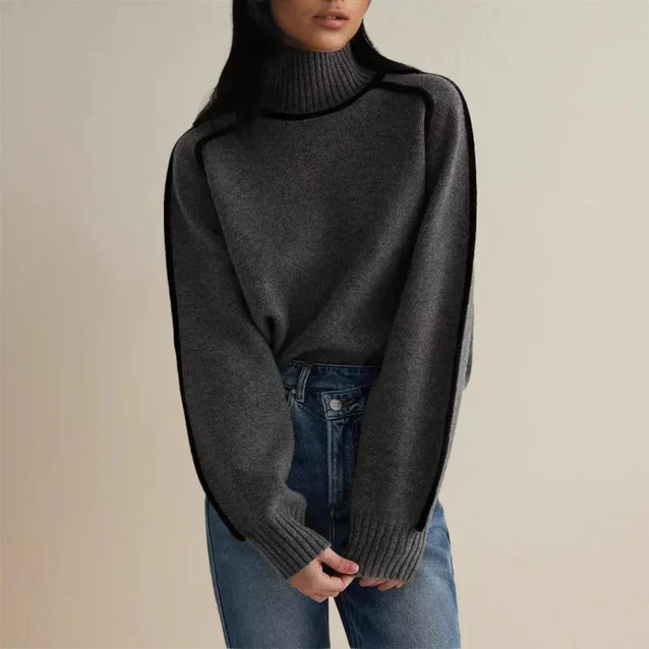 Drune | Bequeme Damen Rollkragenpullover