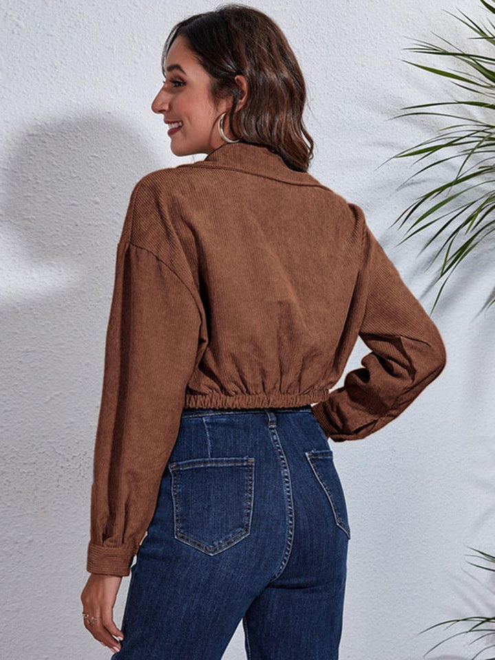 Drune | Damen Klassische Einfarbige Jacke