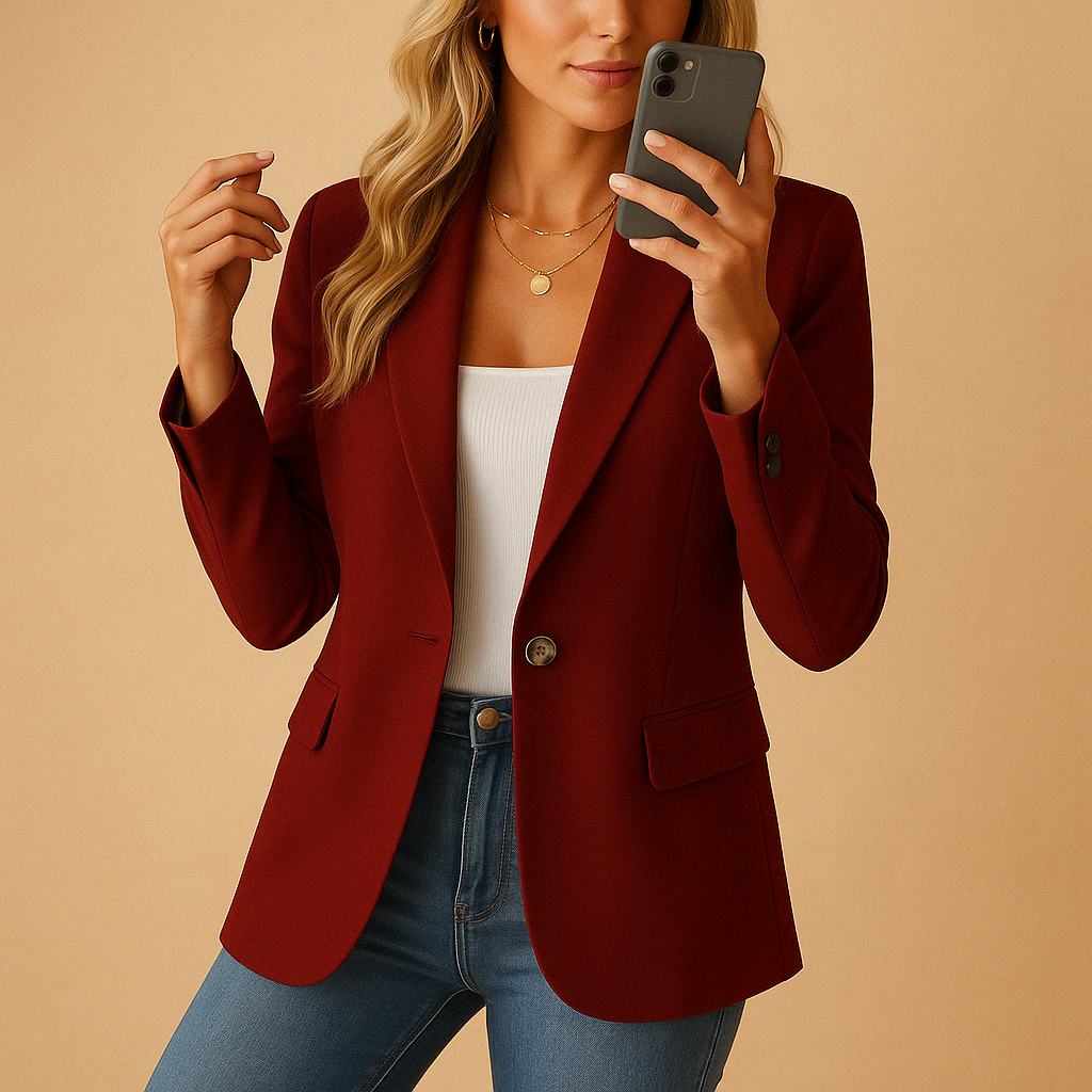 Drune | Fitted Blazer – Maßgeschneidertes Stretch-Design für smarte und lässige Looks