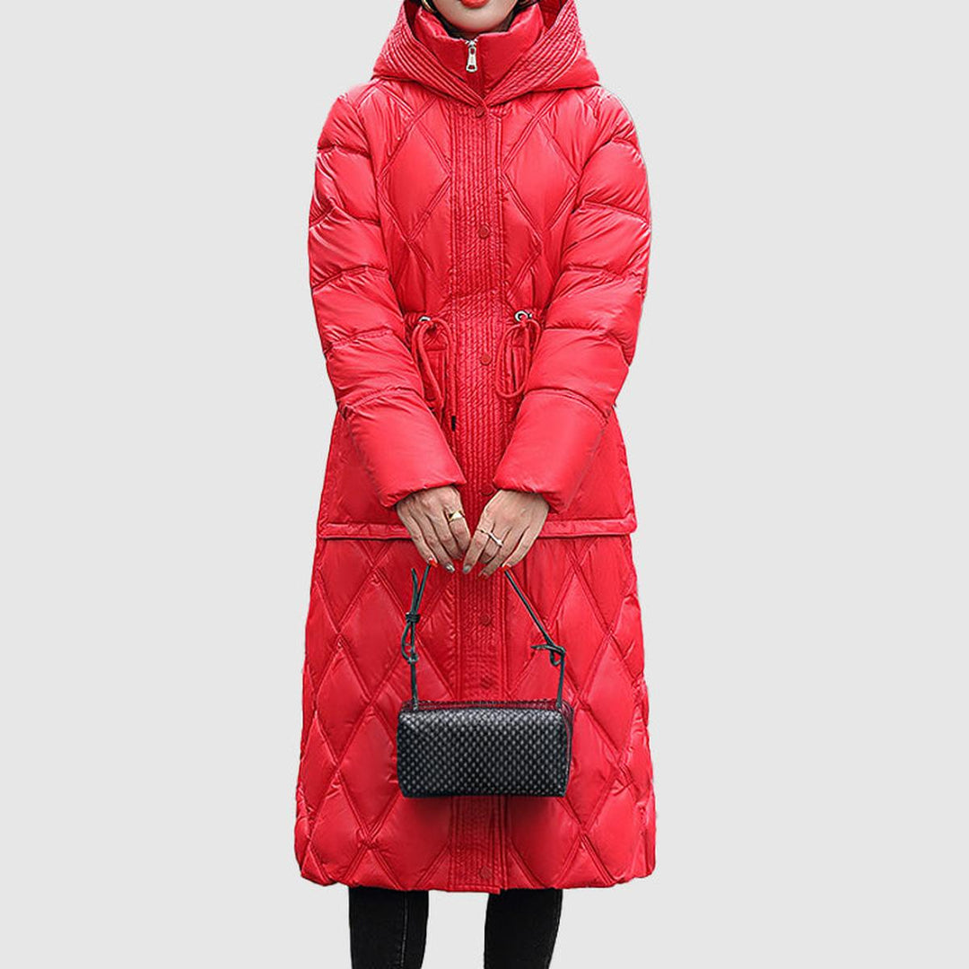Drune | Damen Isolierte Kapuzen Winterjacke