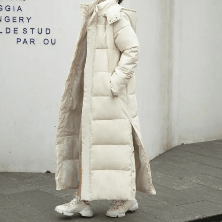 Drune | Damen Lange Stepp Winterjacke