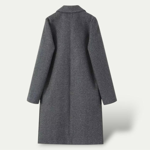 Drune | Damen Klassische Lange Trenchcoat Maßgeschneiderter Stil