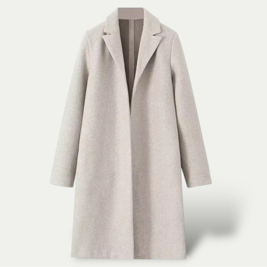 Drune | Damen Klassische Lange Trenchcoat Maßgeschneiderter Stil