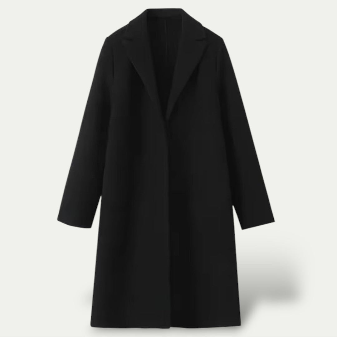Drune | Damen Klassische Lange Trenchcoat Maßgeschneiderter Stil