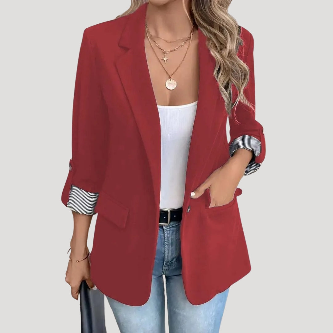 Drune | Maßgeschneiderter Blazer – Klassisch Einreiher mit Aufschlagärmel