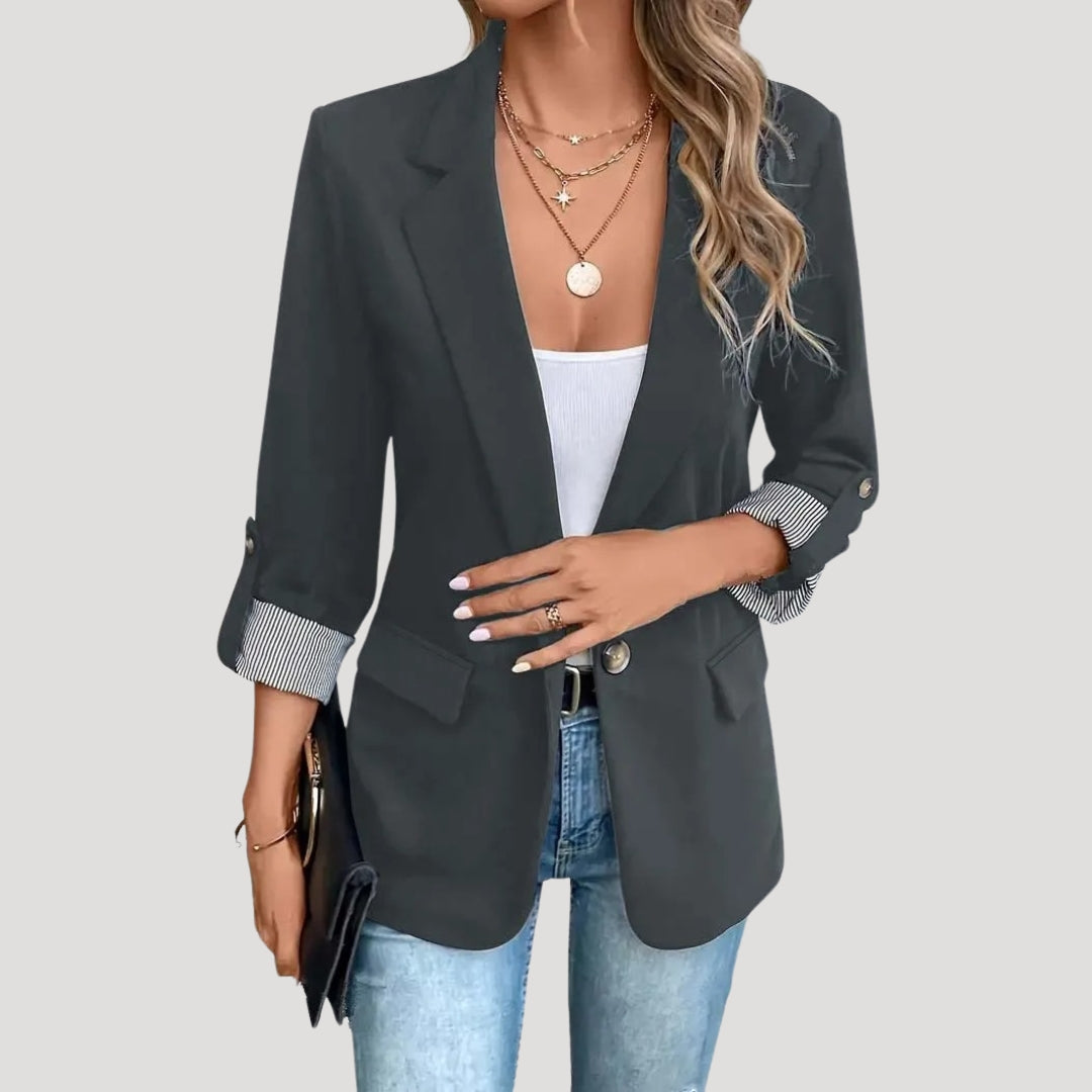 Drune | Maßgeschneiderter Blazer – Klassisch Einreiher mit Aufschlagärmel