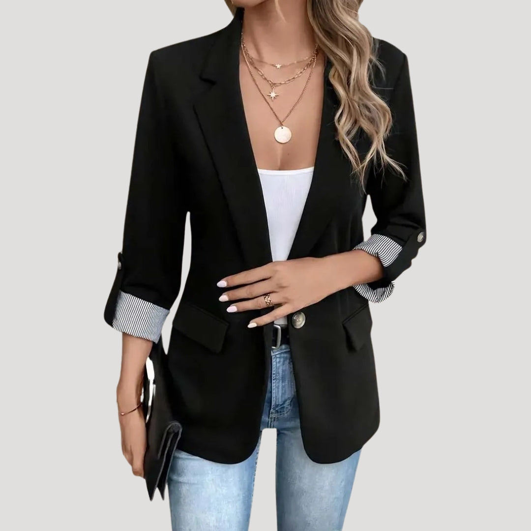 Drune | Maßgeschneiderter Blazer – Klassisch Einreiher mit Aufschlagärmel