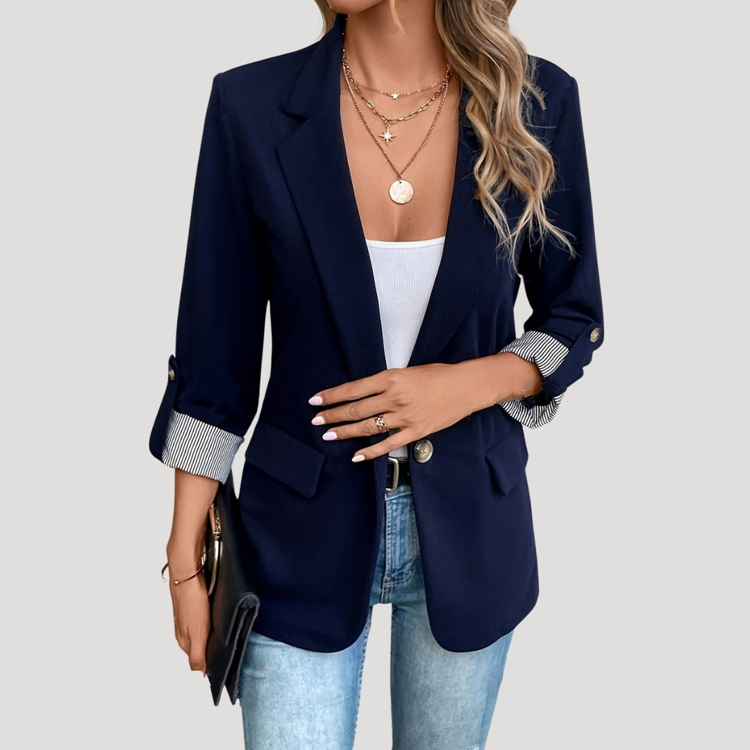 Drune | Maßgeschneiderter Blazer – Klassisch Einreiher mit Aufschlagärmel