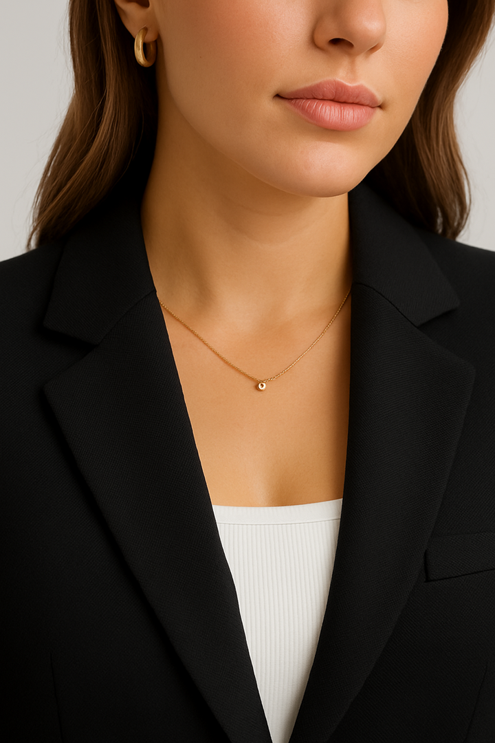 Drune | Maßgeschneiderter Blazer – Einreiher – Slim Fit – Schwarz