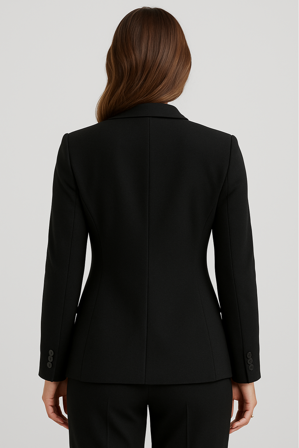 Drune | Maßgeschneiderter Blazer – Einreiher – Slim Fit – Schwarz