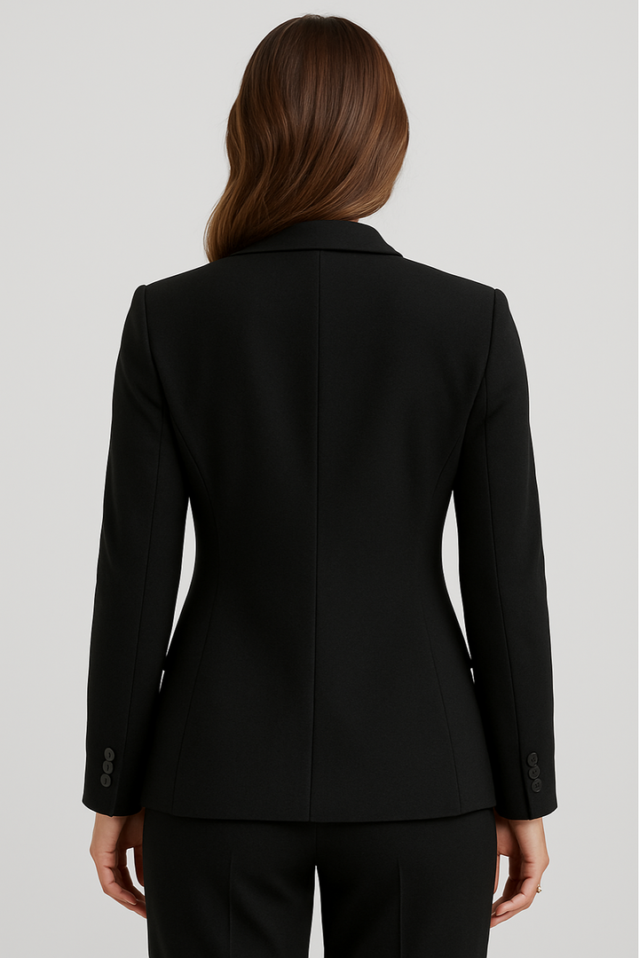 Drune | Maßgeschneiderter Blazer – Einreiher – Slim Fit – Schwarz