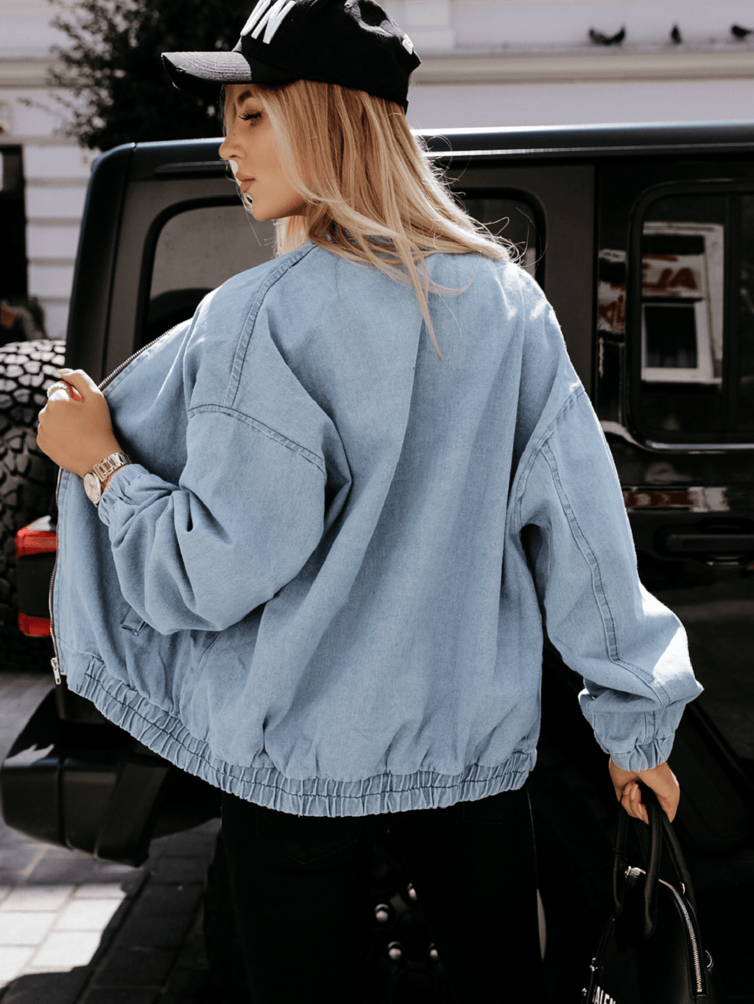 Drune | Damen Einzigartige Frühlingsjacke mit Vielseitiger Passform