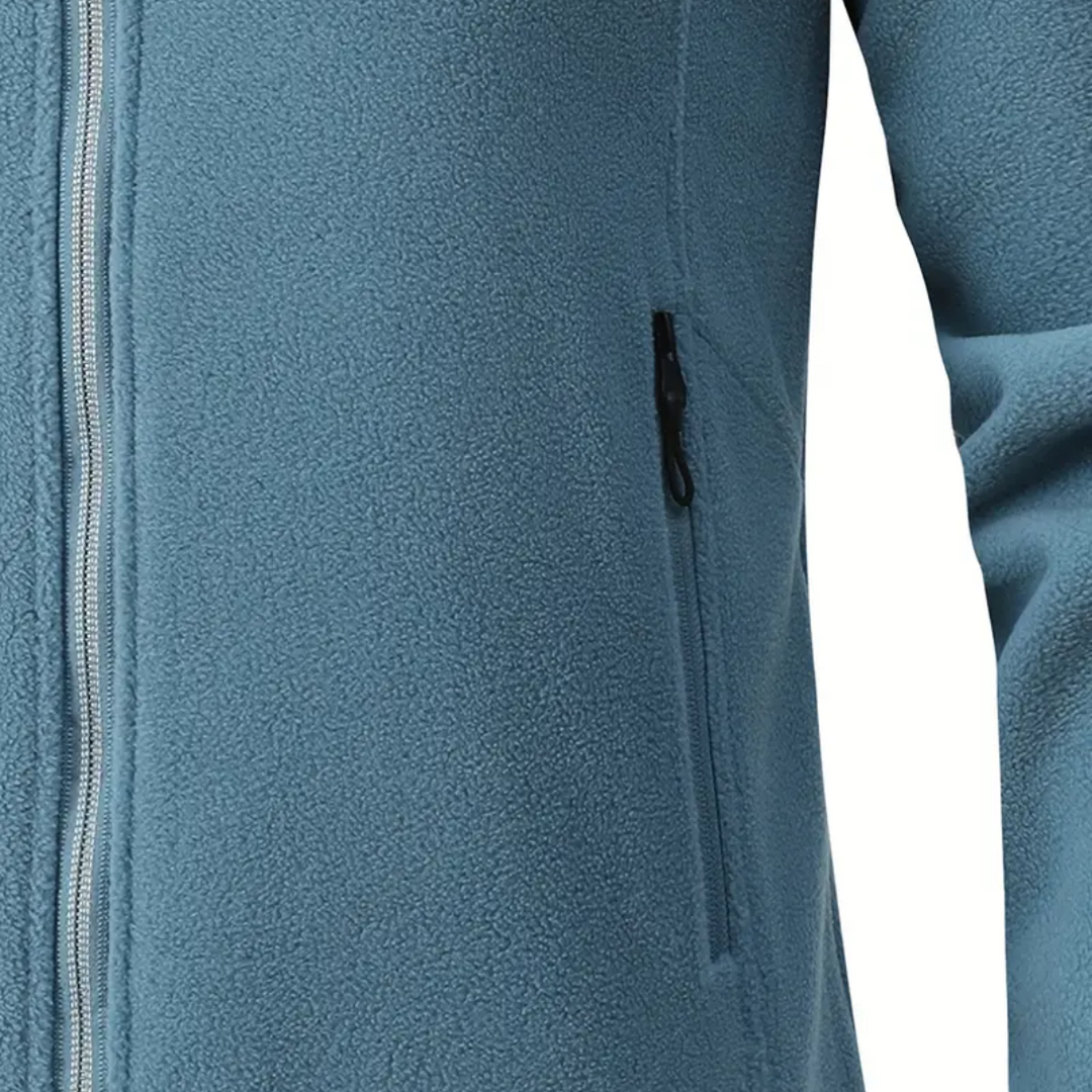 Drune | Damen Warme Outdoor Fleecejacke mit Plüschfutter