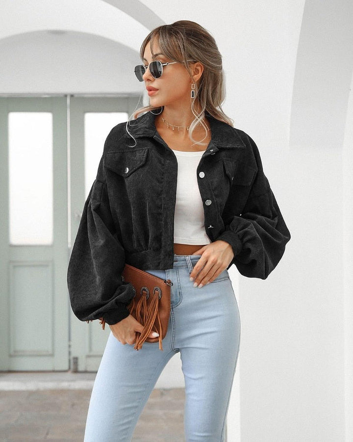 Drune | Damen Modejacke mit Weitem Ärmel