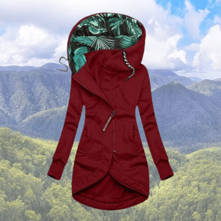 Drune | Damen Wintermantel mit Kapuzendesign