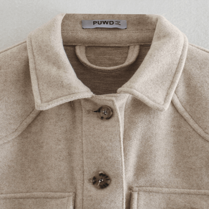Drune | Damen Wolljacke mit Elegantem Design