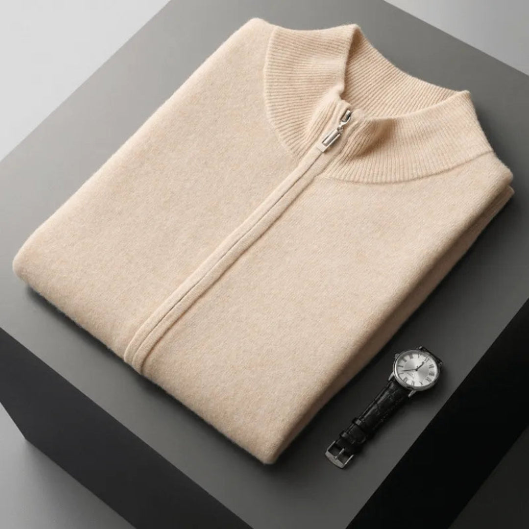 Drune | Wool Full-Zip Weste für Herren - Ärmellos