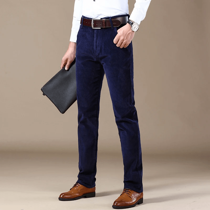 Drune | Arbeitscordhosen für Männer - Slim Fit