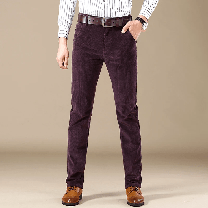 Drune | Arbeitscordhosen für Männer - Slim Fit