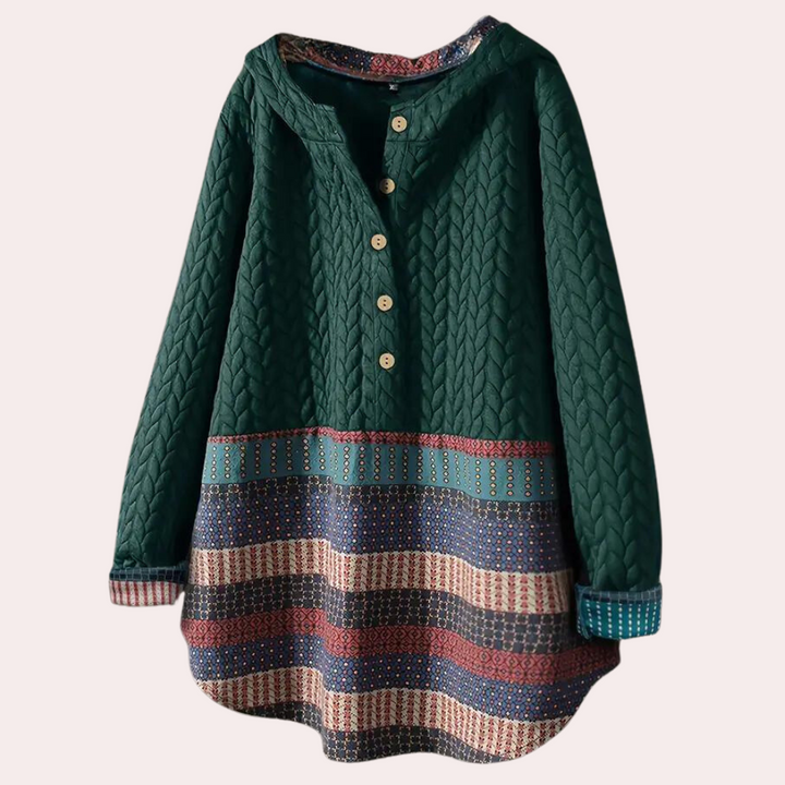 Drune | Bequemer Warmer Pullover für Damen
