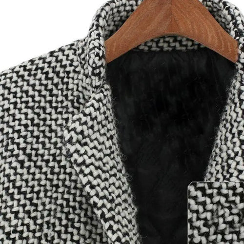 Drune | Eleganter langer Wollmantel für Damen