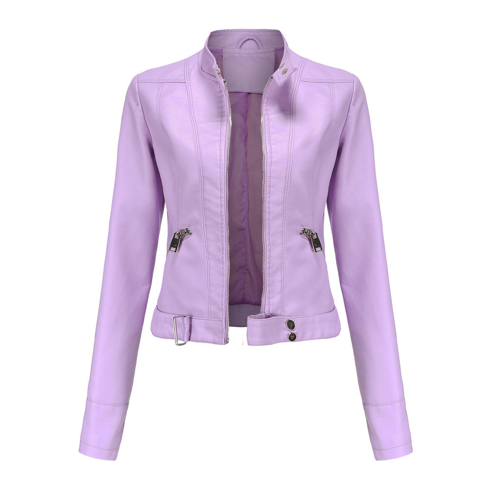 Drune | Damen Stehkragenjacke - Schmaler Schnitt