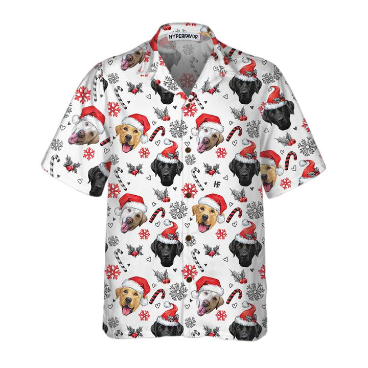 Drune | Xmas Labrador Retriever Hawaiian Shirt, Lustiges Labrador Shirt für Männer & Frauen, Bestes Weihnachtsgeschenk