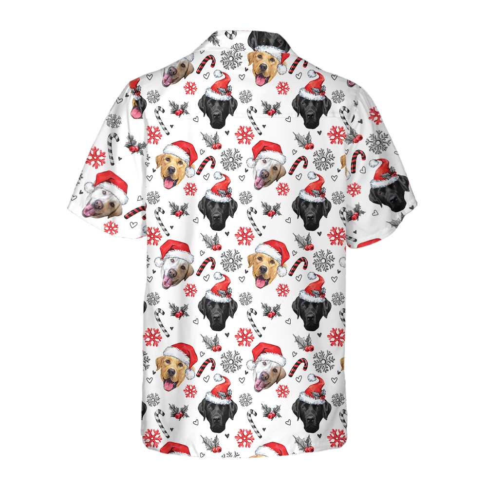 Drune | Xmas Labrador Retriever Hawaiian Shirt, Lustiges Labrador Shirt für Männer & Frauen, Bestes Weihnachtsgeschenk