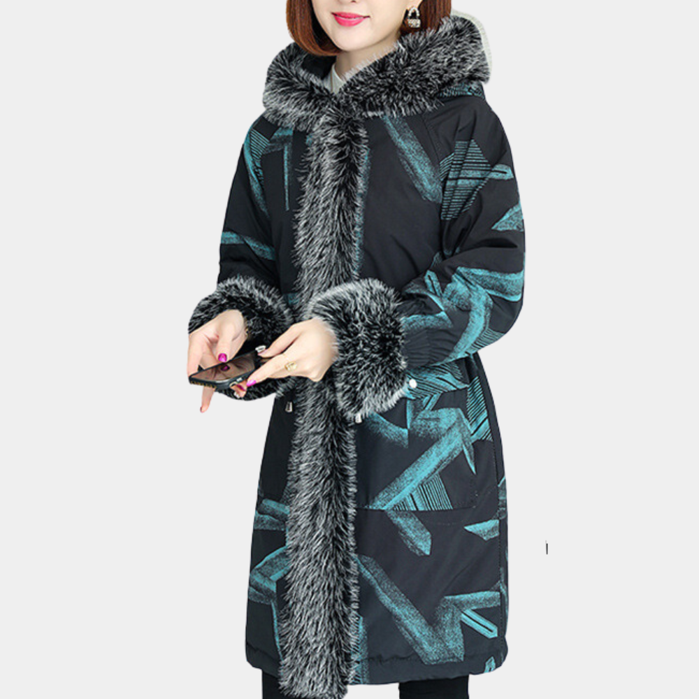 Drune | Eleganter, Warmer Damenmantel für Den Winter