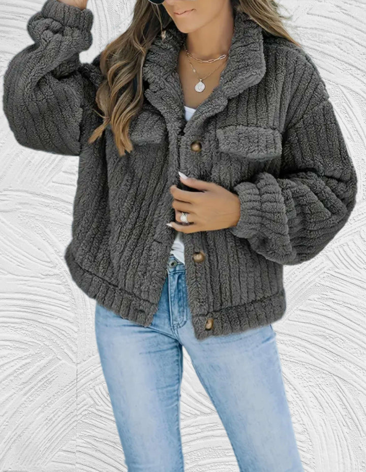 Drune | Damen Wollmantel Stilvoller Winter/herbstmantel