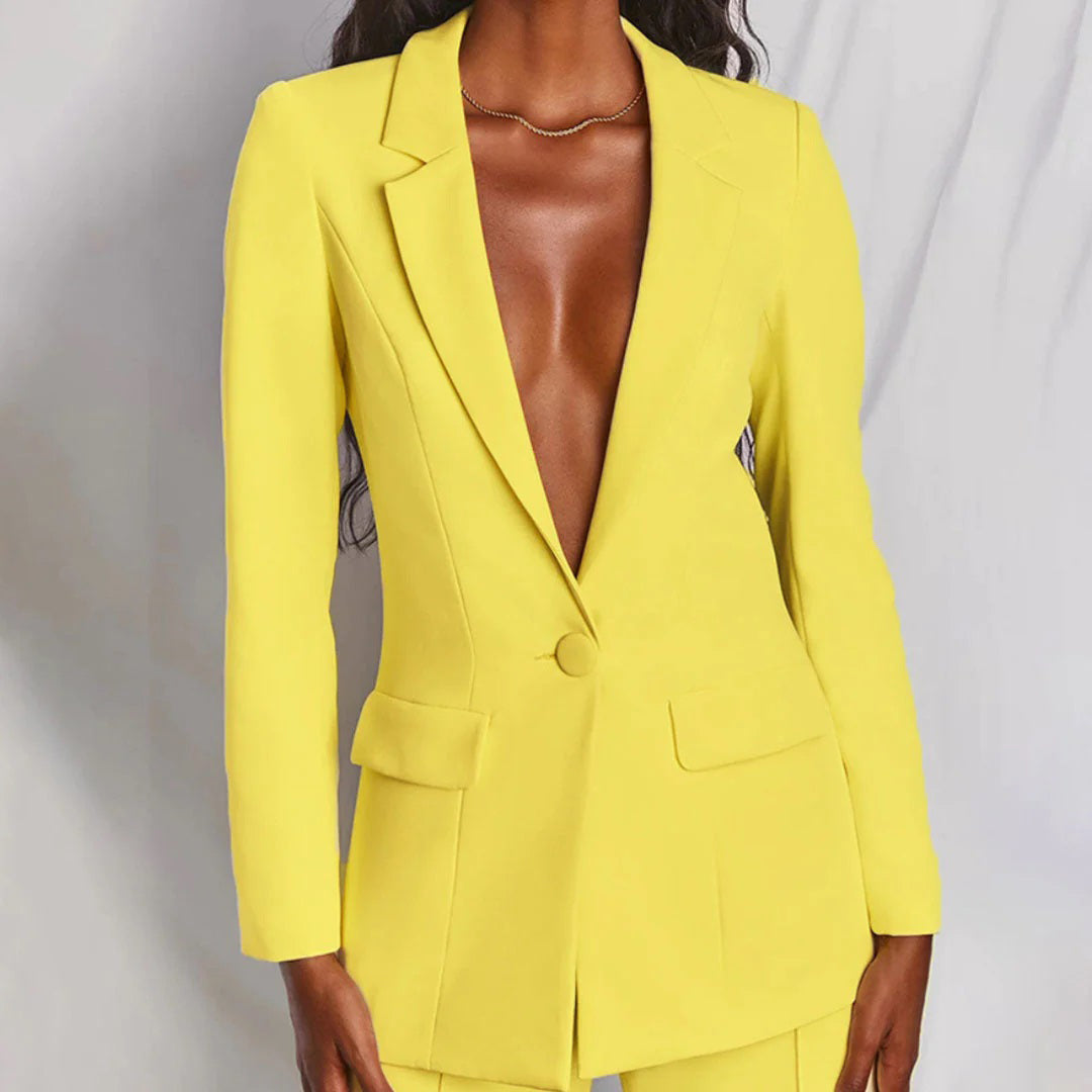 Drune | Set Elegantes Blazer und Hose-Set für Damen
