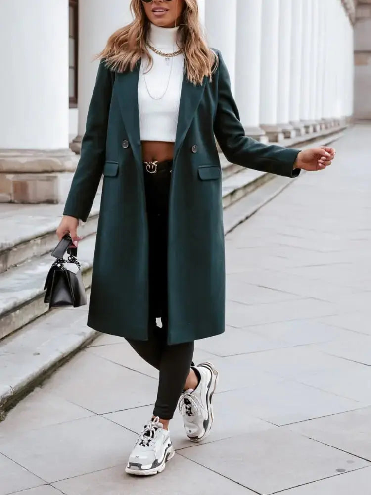 Drune | Elegante Trenchcoat für Einen Klassischen Look