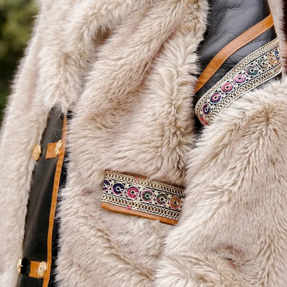 Drune | Klassischer Warmer Wintermantel Für Damen
