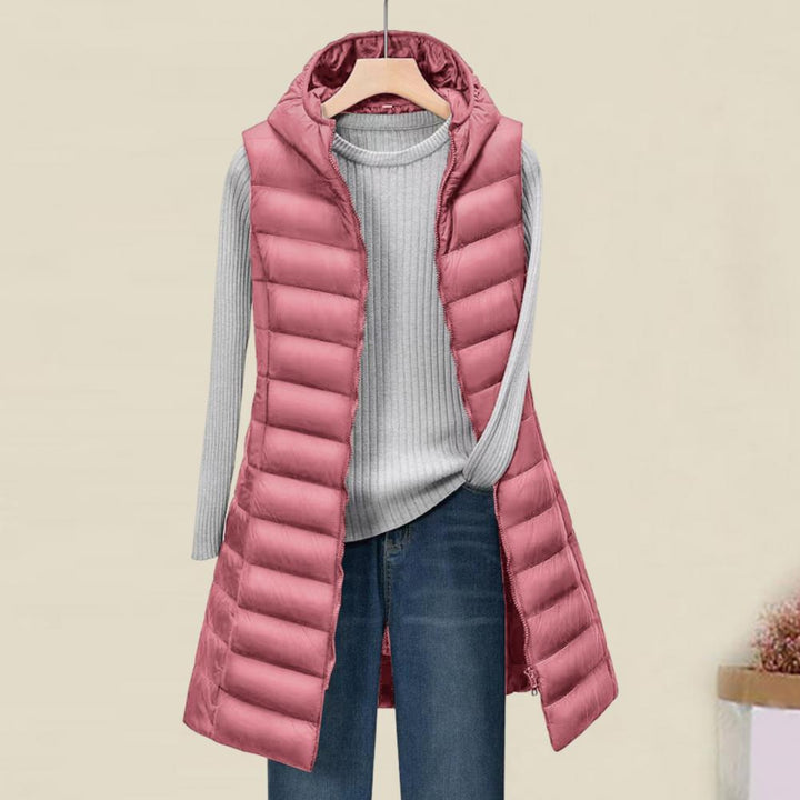 Drune Langer Bodywarmer | Bequeme, elegante, länger gefütterte Jacke