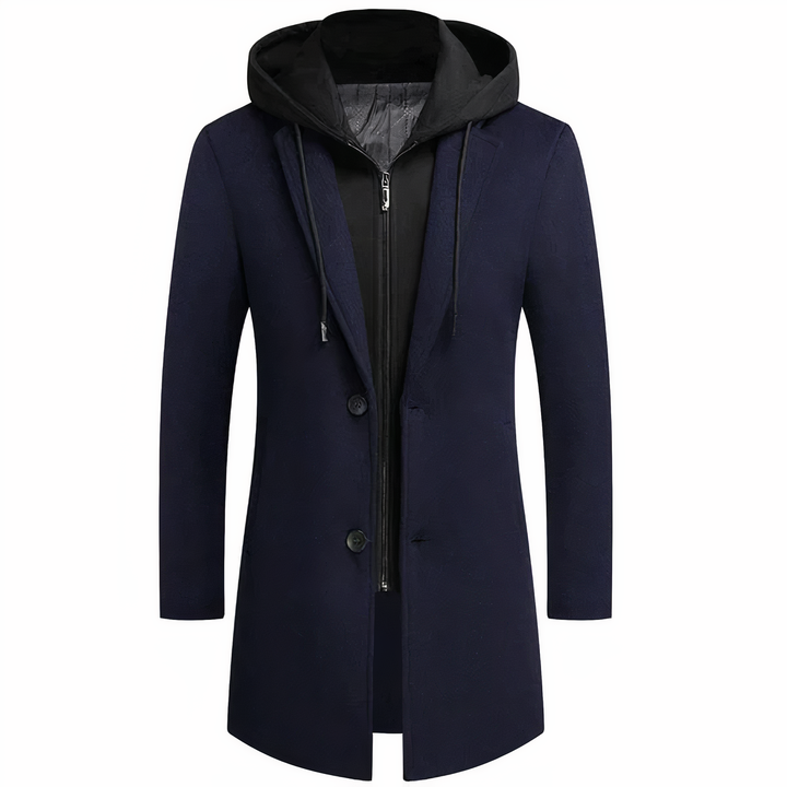 Drune | Trenchcoat aus Wolle für Herren