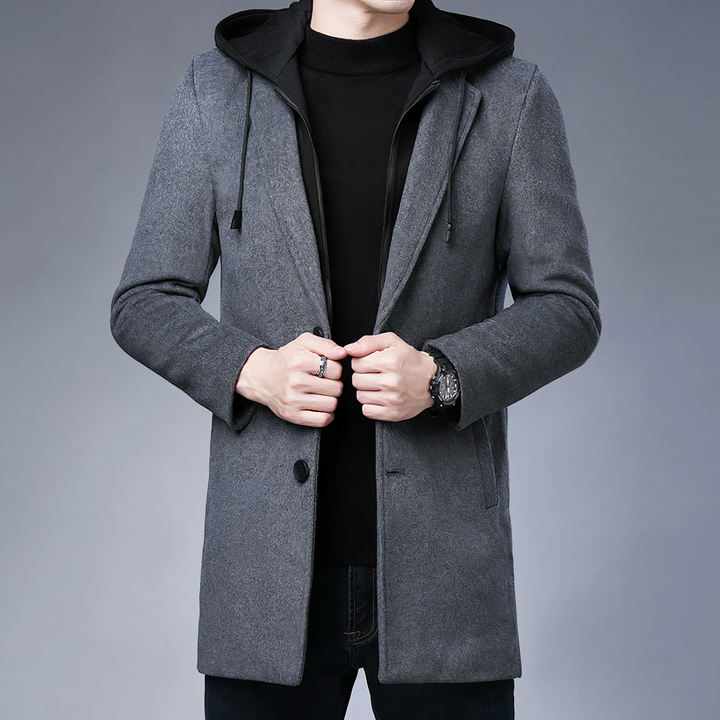 Drune | Wolltrenchcoat für Herren