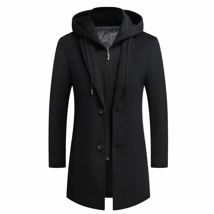 Drune | Trenchcoat aus Wolle für Herren