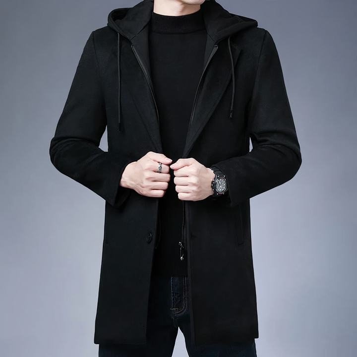 Drune | Wolltrenchcoat für Herren