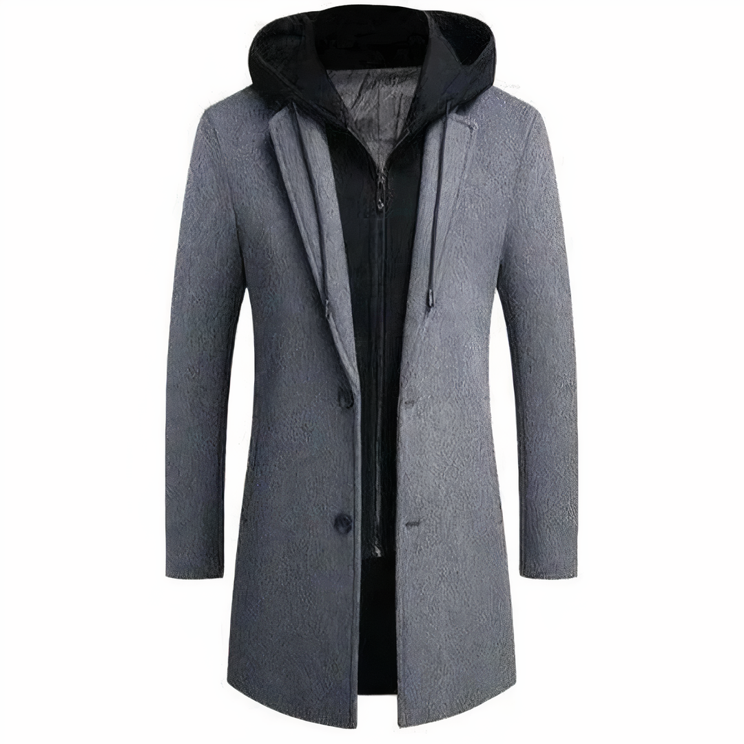 Drune | Trenchcoat aus Wolle für Herren