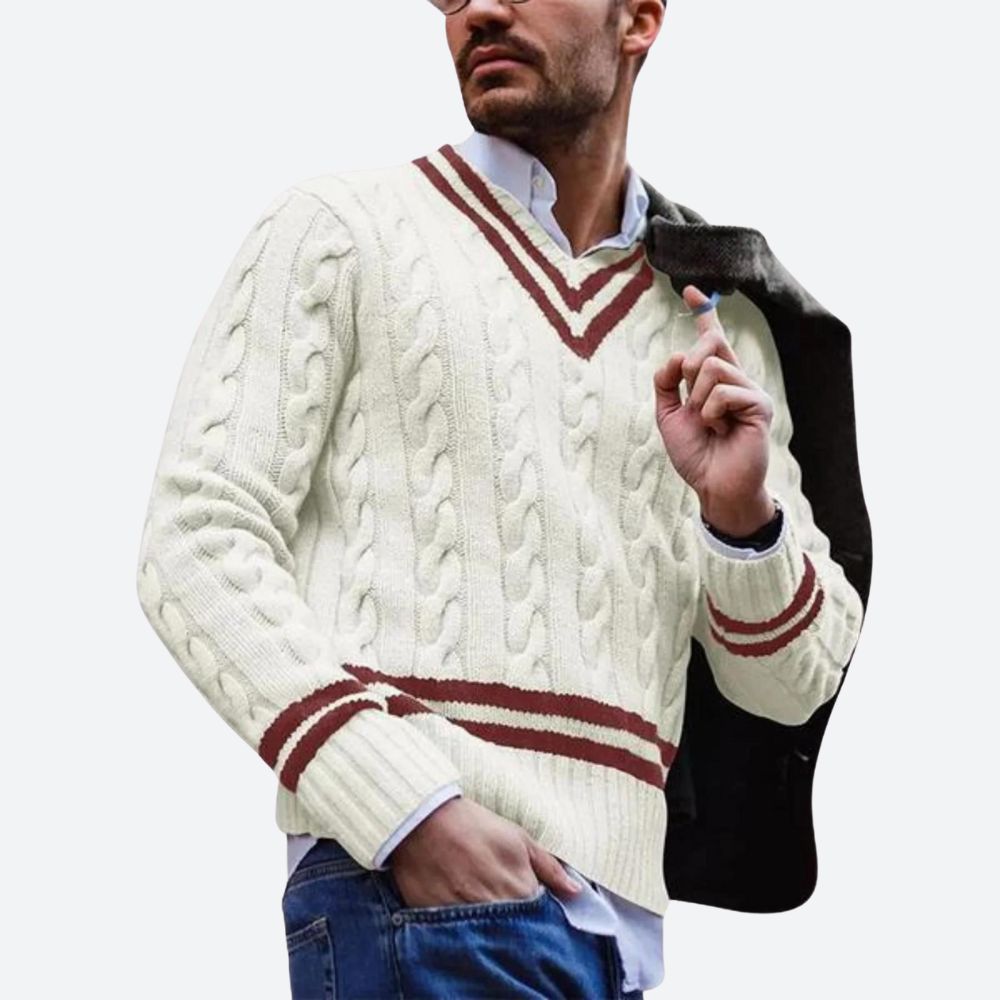 Drune | V-Ausschnitt Pullover Für Herren